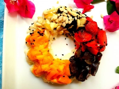Fasting Fruits Donut - Plattershare - Recipes, food stories and food lovers