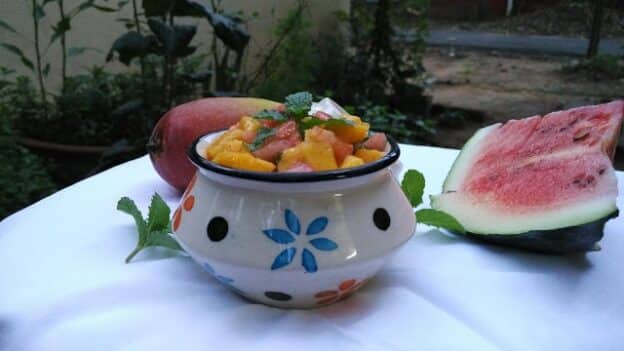 Mango Watermelon Salad - Plattershare - Recipes, Food Stories And Food Enthusiasts
