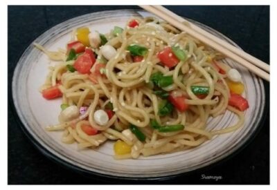Teriyaki Chicken And Veggie Noodles By Celebrity Chef Rakhee Vaswani - Plattershare - Recipes, Food Stories And Food Enthusiasts