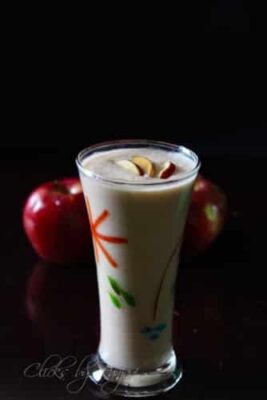 Apple Dates Milkshake Recipe - Plattershare - Recipes, food stories and food lovers