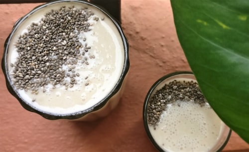 Vegan Banana Smoothie With Cashew Milk - Plattershare - Recipes, food stories and food lovers