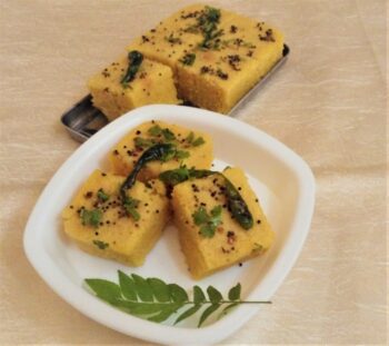 Khatta Meetha Dhokla Recipe - Plattershare - Recipes, food stories and food lovers