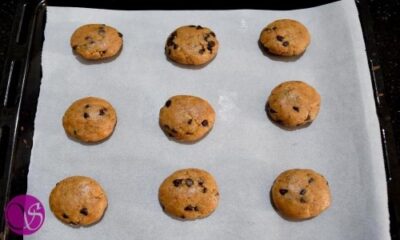Chewy Toasted Wheat Germ Chocolate Chip Cookies with Honey - Plattershare - Recipes, food stories and food lovers Chewy Toasted Wheat Germ Chocolate Chip Cookies with Honey - Plattershare - Recipes, food stories and food lovers