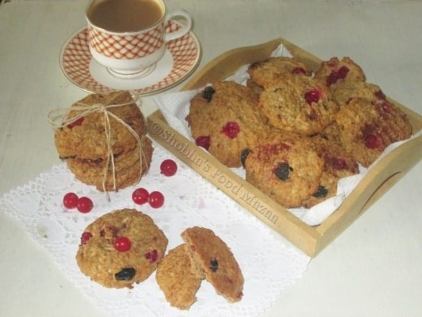 Healthy Sugar Free Oats And Fruit Cookies - Plattershare - Recipes, Food Stories And Food Enthusiasts