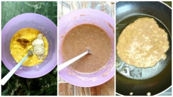 Ragi~Banana Pancakes Sweetened With Honey - Plattershare - Recipes, food stories and food lovers