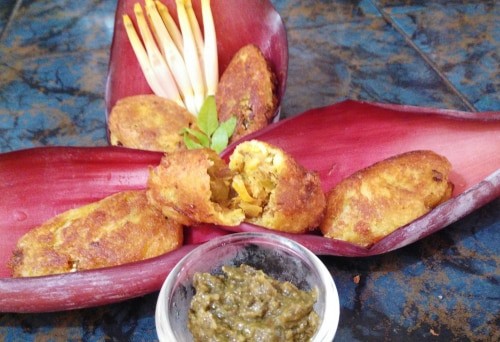 Banana Flowers Chop - Plattershare - Recipes, food stories and food lovers