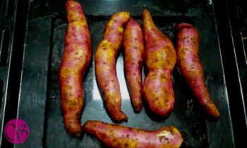 How To Make Salad With Baked Sweet Potato And Honey - Plattershare - Recipes, food stories and food lovers