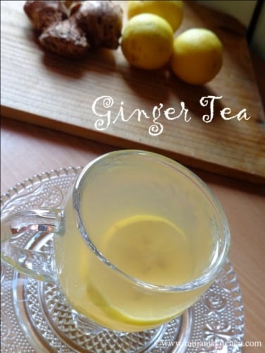 Ginger Tea - Plattershare - Recipes, food stories and food lovers