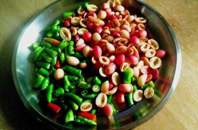 Tangy Karonda and Green Chili Sabzi (Indian Stir-Fry) - Plattershare - Recipes, food stories and food lovers Tangy Karonda and Green Chili Sabzi (Indian Stir-Fry) - Plattershare - Recipes, food stories and food lovers