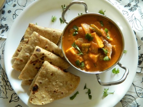 Kadai Paneer Gravy - Plattershare - Recipes, Food Stories And Food Enthusiasts