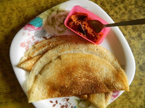 Whole Wheat Dalia Dosa - Plattershare - Recipes, food stories and food lovers