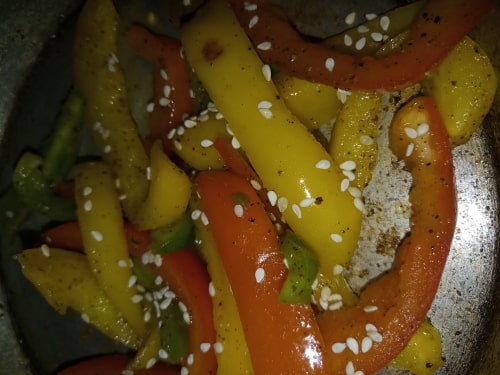 Bell Peppers Stir Fry - Plattershare - Recipes, food stories and food lovers