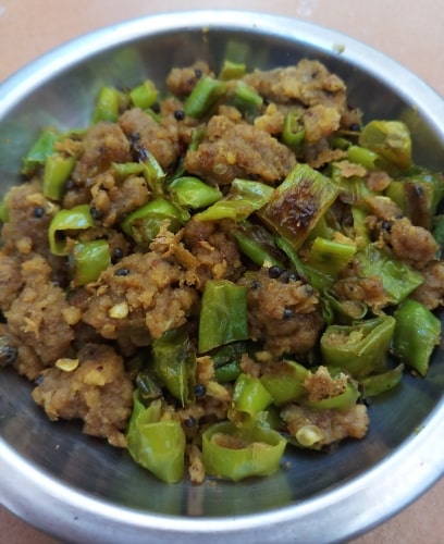 Rajasthani Mirch Ki Sabzi - Plattershare - Recipes, food stories and food lovers