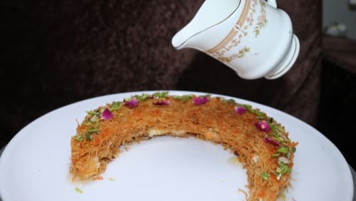 Kunafa / Middle-Eastern Cheescake - Plattershare - Recipes, food stories and food lovers