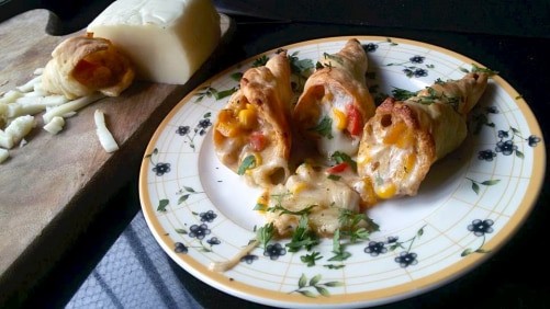 Corn And Cheese Cones (A Puff Pastry Recipe) - Plattershare - Recipes, Food Stories And Food Enthusiasts
