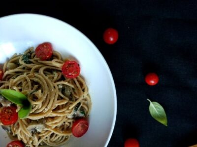 Roasted Pepper Pasta - Plattershare - Recipes, food stories and food enthusiasts