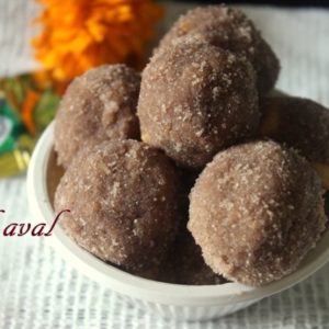 Red Aval Ladoo Recipe - How To Make Avalakki Ladoo / Red Aval / Poha Ladoo Recipev - Ladoo Recipe - Plattershare - Recipes, food stories and food lovers
