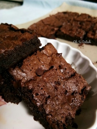 Gooey Cappuccino Banana Flour Brownies - Plattershare - Recipes, food stories and food lovers