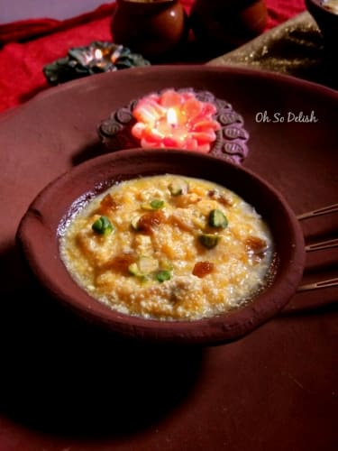 Kaddu Ki Kheer - Plattershare - Recipes, food stories and food lovers