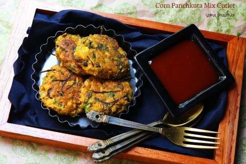 Panchkutta Ready Mix Corn Cutlet - Plattershare - Recipes, food stories and food lovers