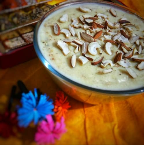 Custard Nutty Rice Pudding - Plattershare - Recipes, food stories and food lovers