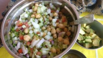 Chickpeas Salad Recipe - Plattershare - Recipes, Food Stories And Food Enthusiasts