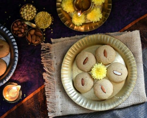 Moong Dal Peanut Nankhatai - Plattershare - Recipes, Food Stories And Food Enthusiasts