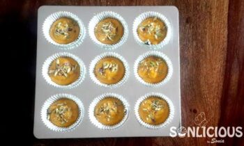 Eggless Mango Semolina Muffins - Plattershare - Recipes, food stories and food lovers