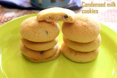 Condensed Milk Cookies - Plattershare - Recipes, Food Stories And Food Enthusiasts