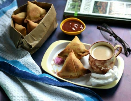 Baked Dhansak Flavored Veg Samosa - Plattershare - Recipes, Food Stories And Food Enthusiasts