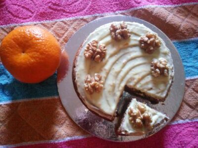 Carrot And Orange Walnut Cake - Plattershare - Recipes, food stories and food lovers