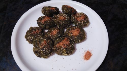 Spinach Couscous Tikki (Green Pattie) - Plattershare - Recipes, Food Stories And Food Enthusiasts