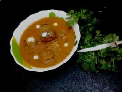 Mushroom Kofta Curry - Plattershare - Recipes, food stories and food lovers