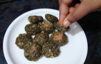 Spinach Couscous Tikki (Green Pattie) - Plattershare - Recipes, food stories and food lovers