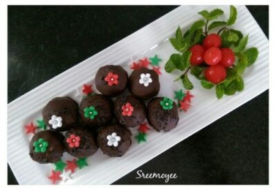 Valentines Day Dessert Mini Chocolate Balls - Plattershare - Recipes, food stories and food enthusiasts