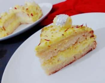 Rasmalai Cake (Eggless) - Plattershare - Recipes, food stories and food lovers