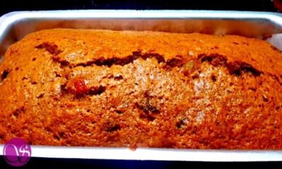 Eggless Festive Fruit & Nut Cake (No Alcohol) - Plattershare - Recipes, food stories and food lovers Eggless Festive Fruit & Nut Cake (No Alcohol) - Plattershare - Recipes, food stories and food lovers