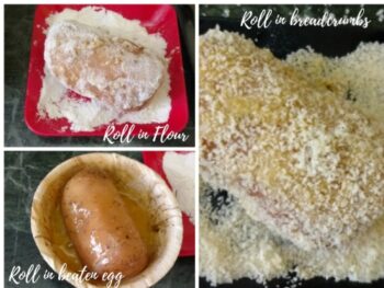 Chicken Cordon Bleu - Step By Step Photos - Plattershare - Recipes, food stories and food lovers
