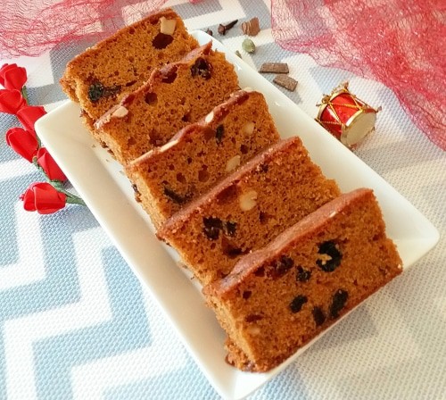 Caramel Fruit Cake - Plattershare - Recipes, food stories and food lovers