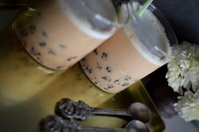Homemade Bubble Tea (Boba Tea) with Chewy Tapioca Pearls - Plattershare - Recipes, food stories and food lovers Homemade Bubble Tea (Boba Tea) with Chewy Tapioca Pearls - Plattershare - Recipes, food stories and food lovers