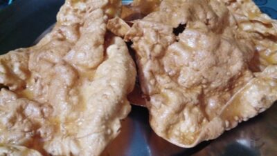 Crunchy Cauliflower with Papad: A Flavorful Sattvik Side Dish - Plattershare - Recipes, food stories and food lovers Crunchy Cauliflower with Papad: A Flavorful Sattvik Side Dish - Plattershare - Recipes, food stories and food lovers