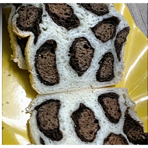 Leopard Print Milk Bread - Plattershare - Recipes, food stories and food lovers