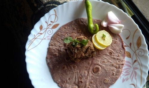 Ragi Or Finger Millet Or Nachani Bhakari - Plattershare - Recipes, Food Stories And Food Enthusiasts