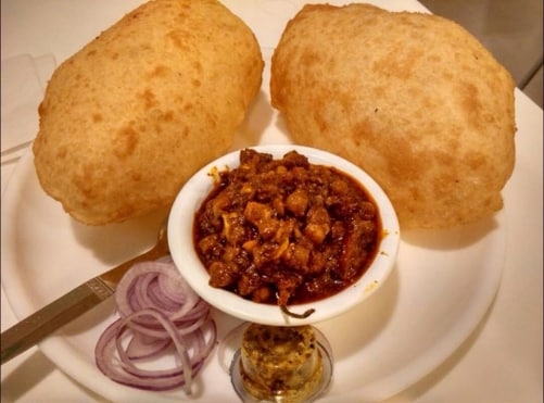Paneer Stuffed Bhature - Plattershare - Recipes, Food Stories And Food Enthusiasts