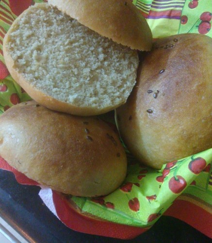 100% Whole Wheat Flour Burger Buns - Plattershare - Recipes, Food Stories And Food Enthusiasts