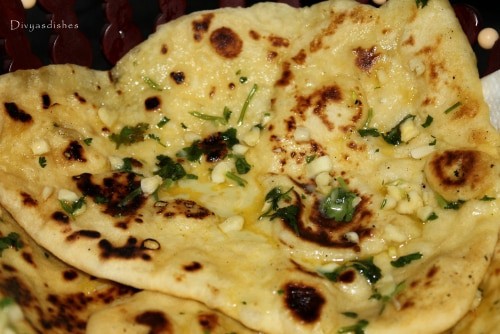 Garlic Butter Naan - No Yeast No Eggs - Plattershare - Recipes, food stories and food lovers