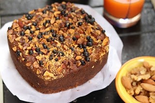 Eggless Whole Wheat Jaggery Fruit Cake - Plattershare - Recipes, Food Stories And Food Enthusiasts