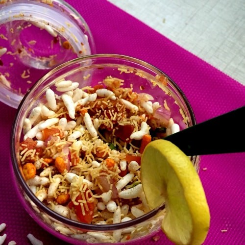 Instant Jar Bhel | Quick &Amp; Easy Bhel | Mumbai Style Bhel - Plattershare - Recipes, Food Stories And Food Enthusiasts