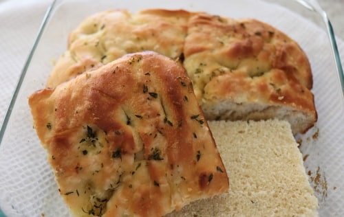 Thyme And Rosemary Focaccia - Plattershare - Recipes, Food Stories And Food Enthusiasts
