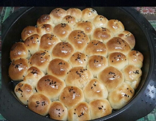 Yemenite Honeycomb Bread (Khaliat Al Nahl) - Plattershare - Recipes, food stories and food lovers